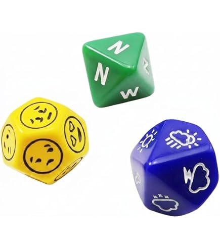 Amazon.com: Nostalgia GM Opaque Dice with Numbers 16mm (5/8in) Set